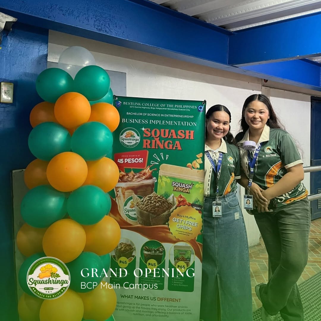 Squashringa team members at the grand opening